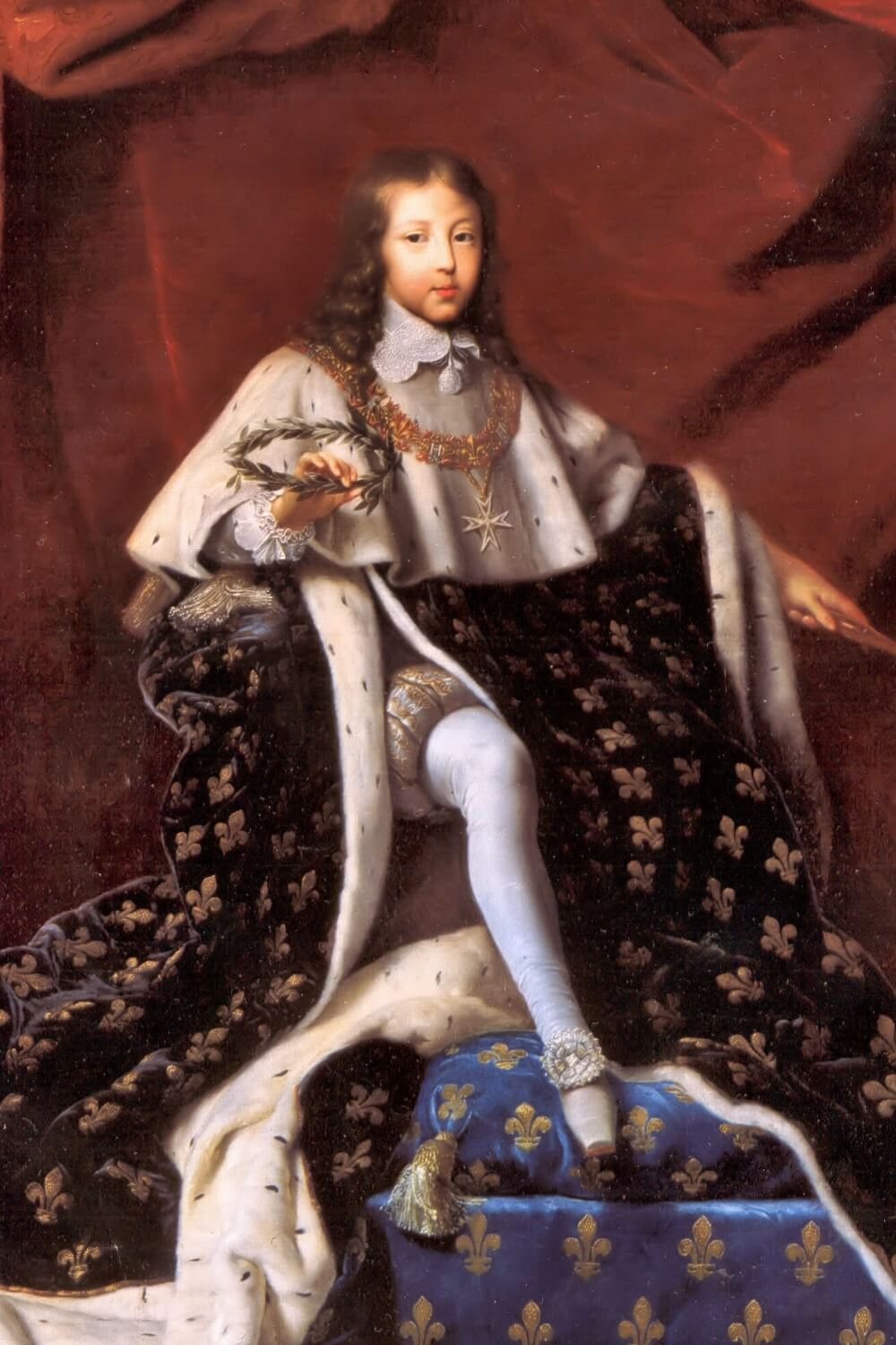 File:A young King Louis XIV with his brother the Duke of Orléans