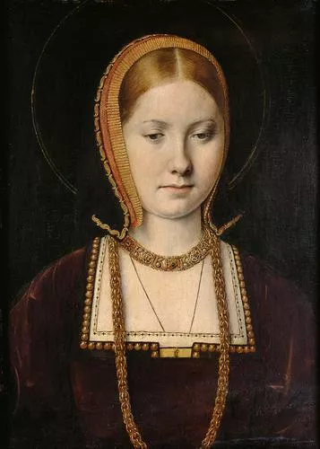 Painting of Catherine of Aragon c. 1502, by Michael Sittow